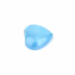 Aquamarin | Beryl Herz Ø 25 mm in einzigartiger und bester Qualität und Farbe Edelsteine Heilsteine bei Wunderstein24