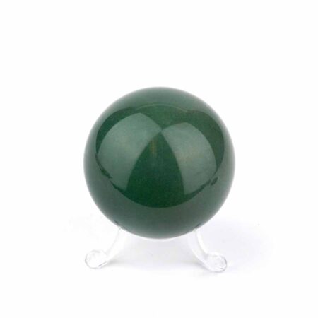 Aventurin grün Kugel Ø ca. 57 mm aus Indien Edelsteine Heilsteine bei Wunderstein24