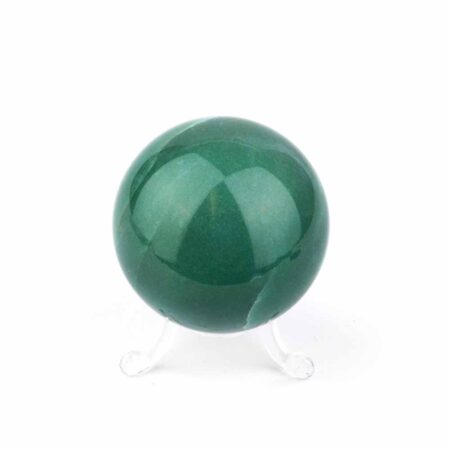 große Aventurin grün Kugel Ø ca. 60 mm aus Indien Edelsteine Heilsteine bei Wunderstein24