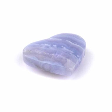 Chalcedon blau Herz Ø 60 mm in bester Qualität und Farbe Edelsteine Heilsteine bei Wunderstein24