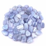 Chalcedon Trommelsteine blau Ø ca. 20 – 30 mm aus Namibia Edelsteine Heilsteine bei Wunderstein24