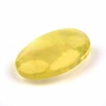 Citrin | Lemontrin Handschmeichler | Massagestein oval Ø 47 – 64 mm Edelsteine Heilsteine bei Wunderstein24