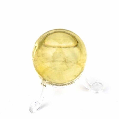 Natur Citrin Kugel Ø ca. 37 mm transparent in bester Qualität und Farbe Edelsteine Heilsteine bei Wunderstein24