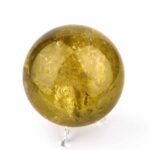 große Natur Citrin Kugel Ø ca. 69 mm transparent in bester Qualität und Farbe Edelsteine Heilsteine bei Wunderstein24