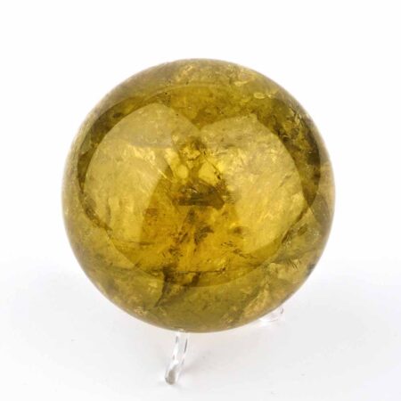 große Natur Citrin Kugel Ø ca. 91 mm transparent in bester Qualität und Farbe Edelsteine Heilsteine bei Wunderstein24