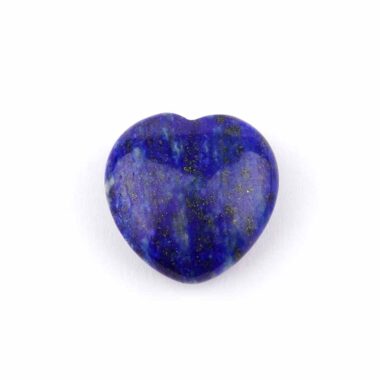 Lapislazuli Herz Ø ca. 25 mm aus Afghanistan Edelsteine Heilsteine bei Wunderstein24