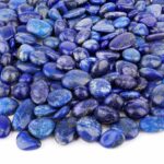 Lapislazuli Trommelsteine Ø ca. 15 – 25 mm aus Afghanistan Edelsteine Heilsteine bei Wunderstein24