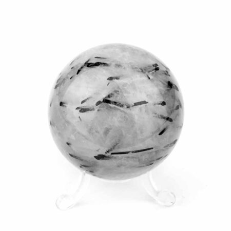 große Turmalinquarz Kugel Ø ca. 61 mm in sehr guter Qualität Edelsteine Heilsteine bei Wunderstein24