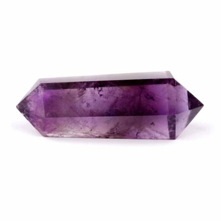 Amethyst Doppelender Länge 60 mm aus Uruguay in bester Farbe Edelsteine Heilsteine bei Wunderstein24