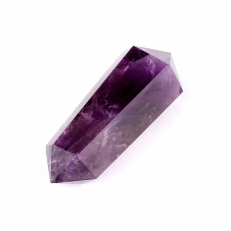 Amethyst Doppelender Länge 60 mm aus Uruguay in bester Farbe Edelsteine Heilsteine bei Wunderstein24