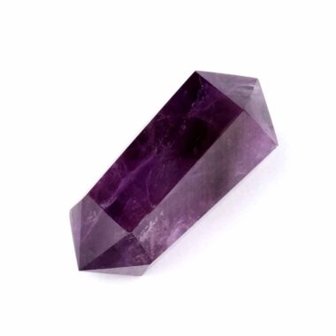 Amethyst Doppelender Länge 55 mm aus Uruguay in bester Farbe Edelsteine Heilsteine bei Wunderstein24