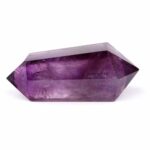 Amethyst Doppelender Länge 58 mm aus Uruguay in bester Farbe Edelsteine Heilsteine bei Wunderstein24