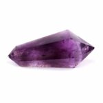 Amethyst Doppelender Länge 62 mm aus Uruguay in bester Farbe Edelsteine Heilsteine bei Wunderstein24