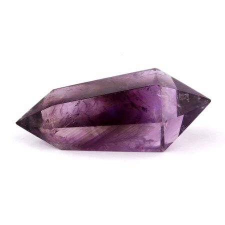 Amethyst Doppelender Länge 62 mm aus Uruguay in bester Farbe Edelsteine Heilsteine bei Wunderstein24