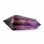 Amethyst Doppelender Länge 62 mm aus Uruguay in bester Farbe Edelsteine Heilsteine bei Wunderstein24