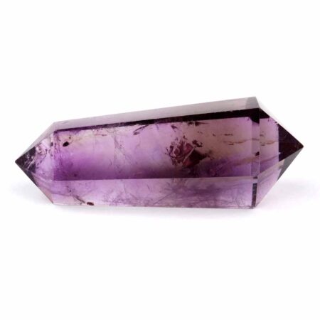 Amethyst Doppelender Länge 60 mm aus Uruguay in bester Farbe Edelsteine Heilsteine bei Wunderstein24