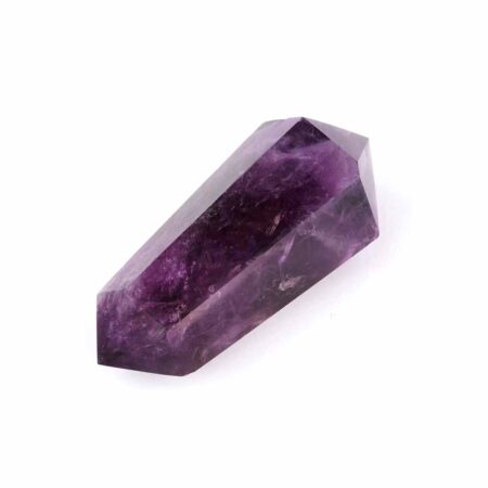 Amethyst Doppelender Länge 60 mm aus Uruguay in bester Farbe Edelsteine Heilsteine bei Wunderstein24