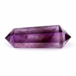 Amethyst Doppelender Länge 60 mm aus Uruguay in bester Farbe Edelsteine Heilsteine bei Wunderstein24