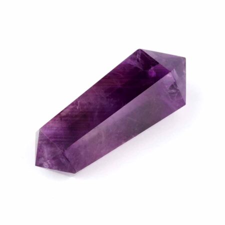 Amethyst Doppelender Länge 55 mm aus Uruguay in bester Farbe Edelsteine Heilsteine bei Wunderstein24