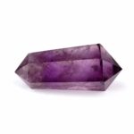 Amethyst Doppelender Länge 53 mm aus Uruguay in bester Farbe Edelsteine Heilsteine bei Wunderstein24