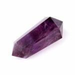 Amethyst Doppelender Länge 56 mm aus Uruguay in bester Farbe Edelsteine Heilsteine bei Wunderstein24