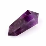 Amethyst Doppelender Länge 53 mm aus Uruguay in bester Farbe Edelsteine Heilsteine bei Wunderstein24