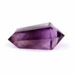 Amethyst Doppelender Länge 57 mm aus Uruguay in bester Farbe Edelsteine Heilsteine bei Wunderstein24