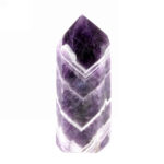 Amethyst Chevron Spitze Höhe 56 mm in bester Maserung und Farbe Edelsteine Heilsteine bei Wunderstein24