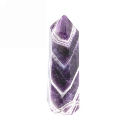 Amethyst Chevron Spitze Höhe 59 mm in bester Maserung und Farbe Edelsteine Heilsteine bei Wunderstein24