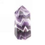 Amethyst Chevron Spitze Höhe 48 mm in bester Maserung und Farbe Edelsteine Heilsteine bei Wunderstein24