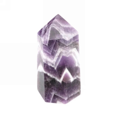 Amethyst Chevron Spitze Höhe 56 mm in bester Maserung und Farbe Edelsteine Heilsteine bei Wunderstein24