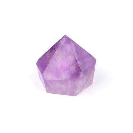 Amethyst Spitze Höhe 42 mm transparent aus Maraba | Brasilien in sehr schöner Farbe Edelsteine Heilsteine bei Wunderstein24