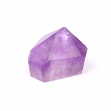 Amethyst Spitze Höhe 40 mm transparent aus Maraba | Brasilien in sehr schöner Farbe Edelsteine Heilsteine bei Wunderstein24