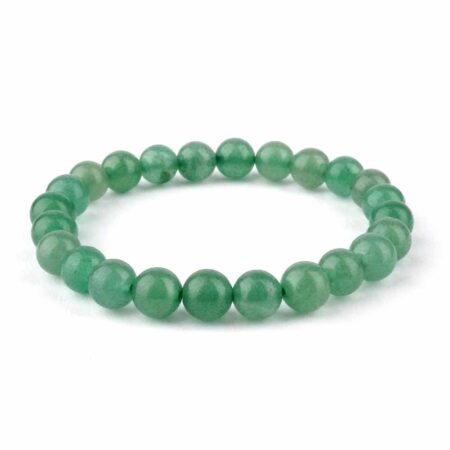Aventurin grün Ø 6 mm Kinder Kugel | Perlen Edelstein Armband flexibel und dehnbar Edelsteine Heilsteine bei Wunderstein24