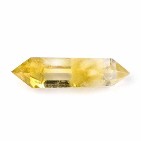 Citrin Natur Doppelender Länge 94 mm transparent in sehr schöner Farbe Edelsteine Heilsteine bei Wunderstein24