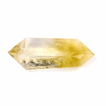 Citrin Natur Doppelender Länge 70 mm transparent in sehr schöner Farbe Edelsteine Heilsteine bei Wunderstein24