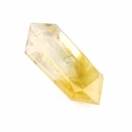 Citrin Natur Doppelender Länge 70 mm transparent in sehr schöner Farbe Edelsteine Heilsteine bei Wunderstein24