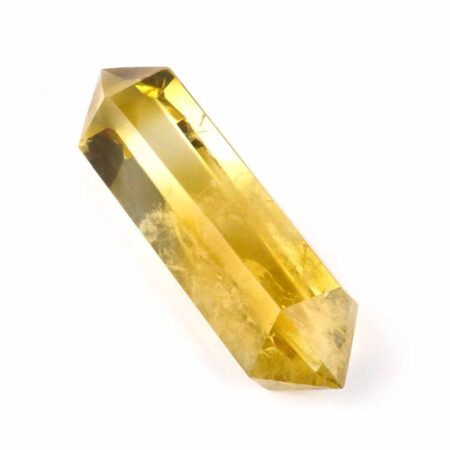 Citrin Natur Doppelender Länge 104 mm transparent in sehr schöner Farbe Edelsteine Heilsteine bei Wunderstein24
