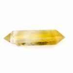 Citrin Natur Doppelender Länge 104 mm transparent in sehr schöner Farbe Edelsteine Heilsteine bei Wunderstein24