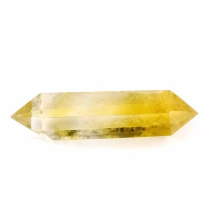 Citrin Natur Doppelender Länge 86 mm transparent in sehr schöner Farbe Edelsteine Heilsteine bei Wunderstein24
