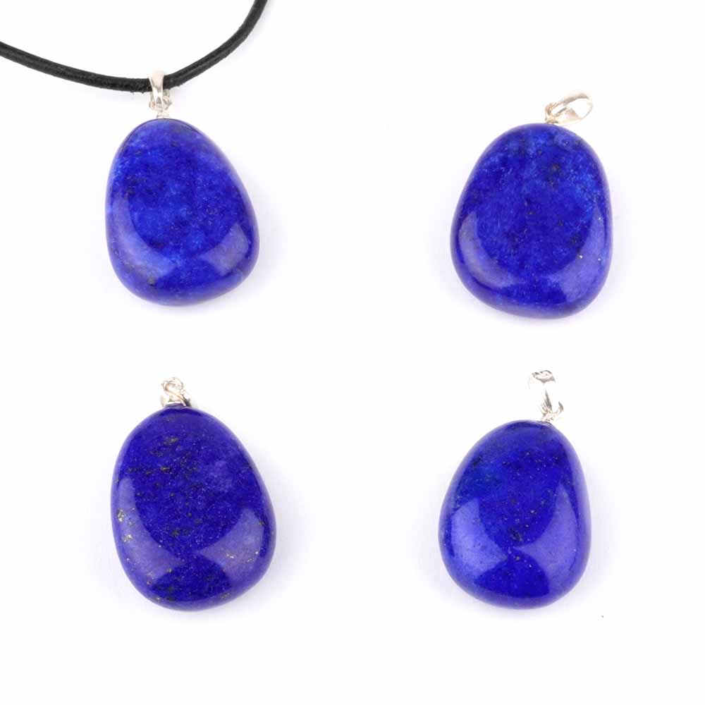 Lapislazuli Anhänger mit 925 Sterling-Silber Stiftöse in Top-Qualität Edelsteine Heilsteine bei Wunderstein24 Lapislazuli Anhänger mit 925 Sterling-Silber Stiftöse in Top-Qualität Edelsteine Heilsteine bei Wunderstein24