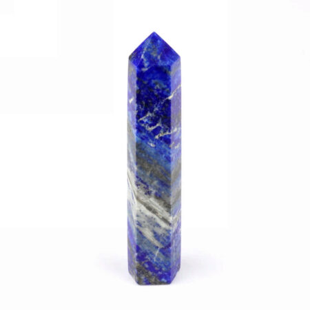 Lapislazuli Spitze Höhe 103 mm aus Afghanistan in bester Farbe Edelsteine Heilsteine bei Wunderstein24