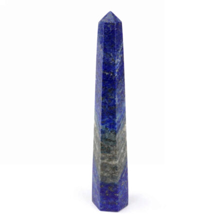 Lapislazuli Spitze Höhe 129 mm aus Afghanistan in bester Farbe Edelsteine Heilsteine bei Wunderstein24