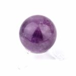 Maraba Amethyst Kugel transparent Ø 41 mm in sehr guter Farbe und Qualität Edelsteine Heilsteine bei Wunderstein24