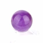 Maraba Amethyst Kugel transparent Ø 39 mm in traumhafter Farbe und bester Qualität Edelsteine Heilsteine bei Wunderstein24