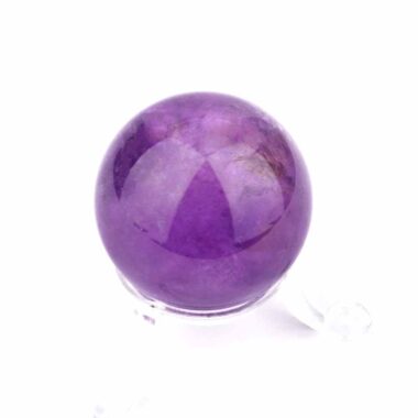 Maraba Amethyst Kugel transparent Ø 38 mm in traumhafter Farbe und bester Qualität Edelsteine Heilsteine bei Wunderstein24