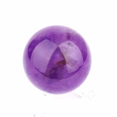 Maraba Amethyst Kugel transparent Ø 53 mm in traumhafter Farbe und bester Qualität Edelsteine Heilsteine bei Wunderstein24