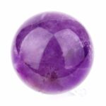 Maraba Amethyst Kugel transparent Ø 53 mm in traumhafter Farbe und bester Qualität Edelsteine Heilsteine bei Wunderstein24