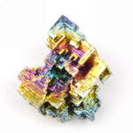 große Wismut (Bismuth) Kristall Stufe in einzigartiger Qualität und Farbe Edelsteine Heilsteine bei Wunderstein24