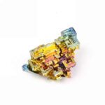 Wismut (Bismuth) Kristall Stufe in einzigartiger Qualität und Farbe Edelsteine Heilsteine bei Wunderstein24